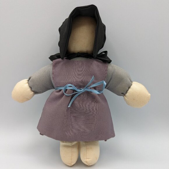 Amish Child Girl No Face Soft Figure - 7" - Picture 1 of 9